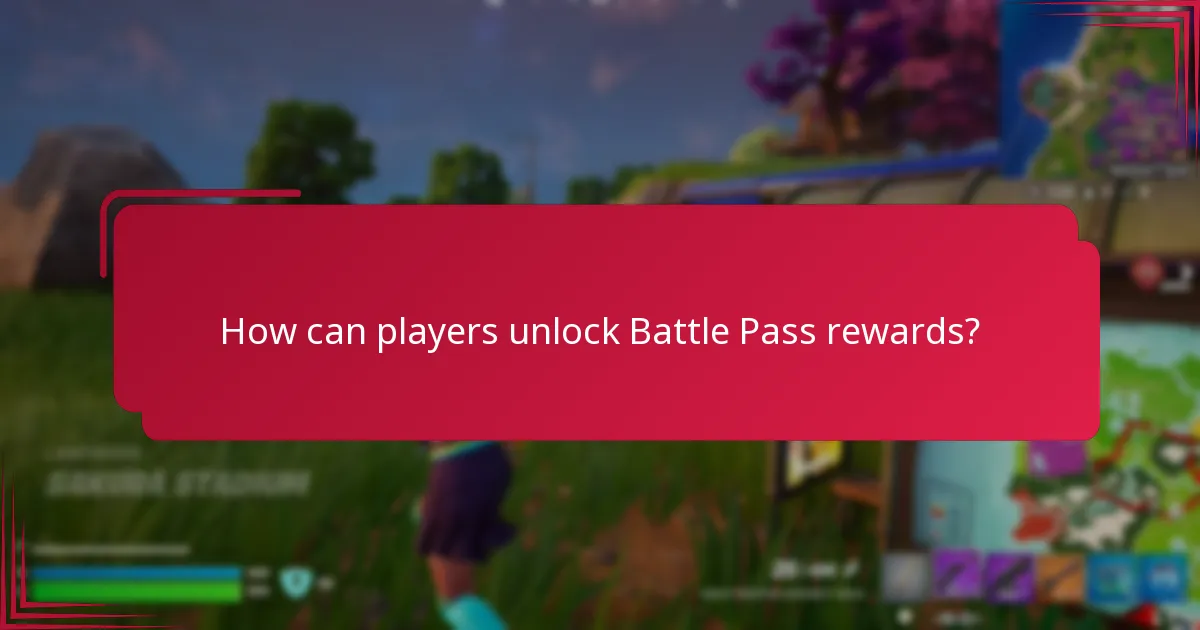 How can players unlock Battle Pass rewards?