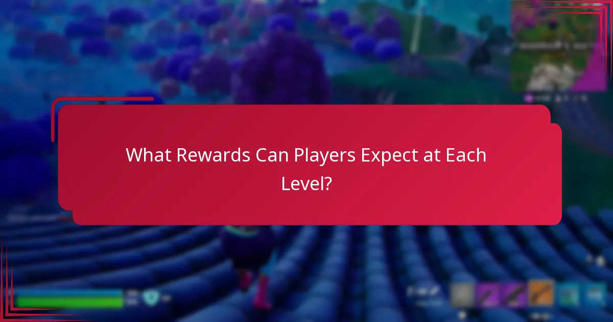What Rewards Can Players Expect at Each Level?